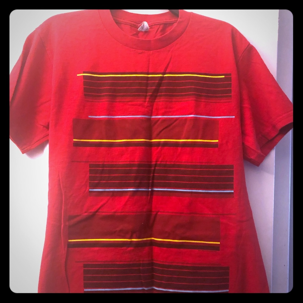 Striped Short Sleeve T-Shirt XL